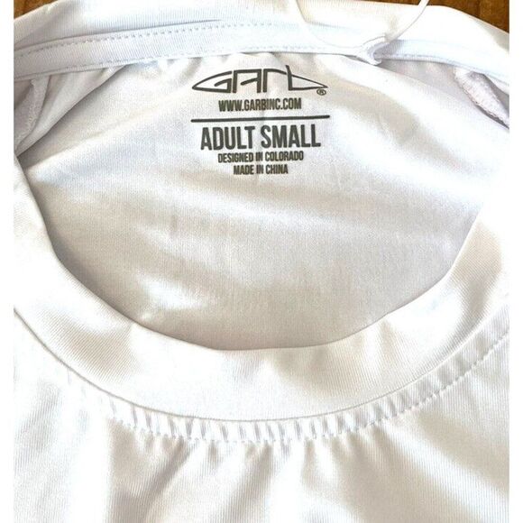 Men's or Women's Small Garb PGA Jr League White Short Sleeve Shirt Golf New NWT - Picture 5 of 6
